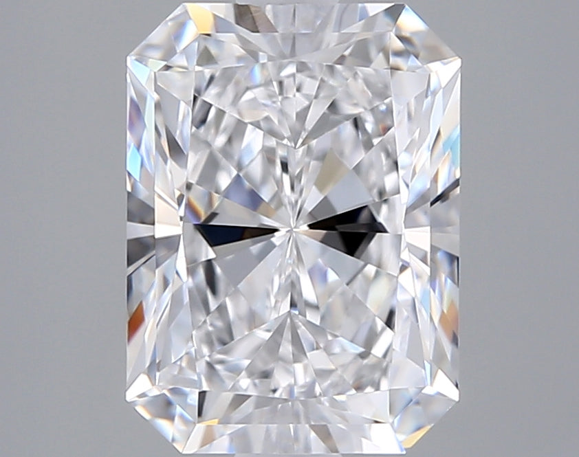 2.04 Carat Radiant Shaped, Excellent Cut, D Color, VVS1 Clarity, IGI Certified Lab Grown Diamond