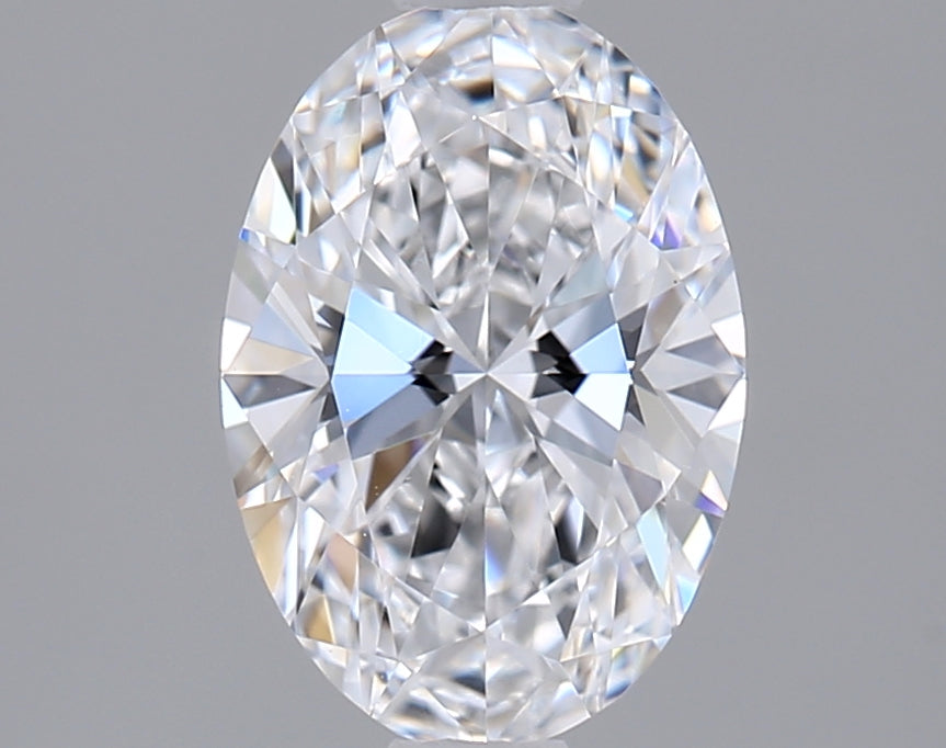 1.02 Carat Oval Shaped, Ideal Cut, D Color, VS1 Clarity, IGI Certified Lab Grown Diamond