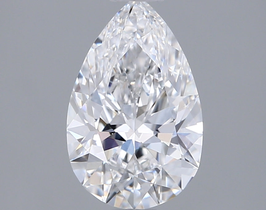 1.03 Carat Pear Shaped, Ideal Cut, D Color, VVS2 Clarity, IGI Certified Lab Grown Diamond