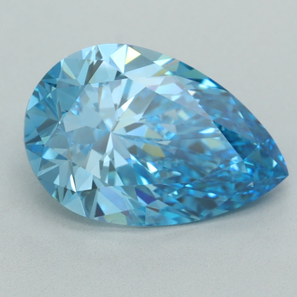 3.04 Carat Pear Shaped, Ideal Cut, VVS2 Clarity, IGI Certified Lab Grown Diamond