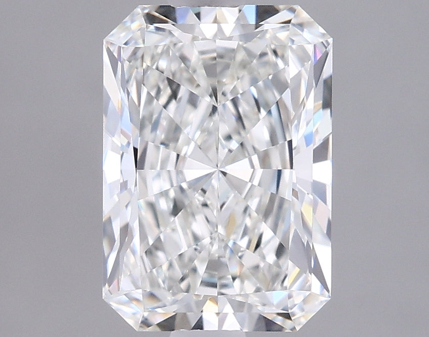 1.51 Carat Radiant Shaped, Ideal Cut, E Color, VVS1 Clarity, IGI Certified Lab Grown Diamond