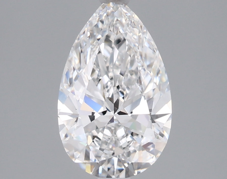 1.52 Carat Pear Shaped, Ideal Cut, D Color, VVS2 Clarity, IGI Certified Lab Grown Diamond