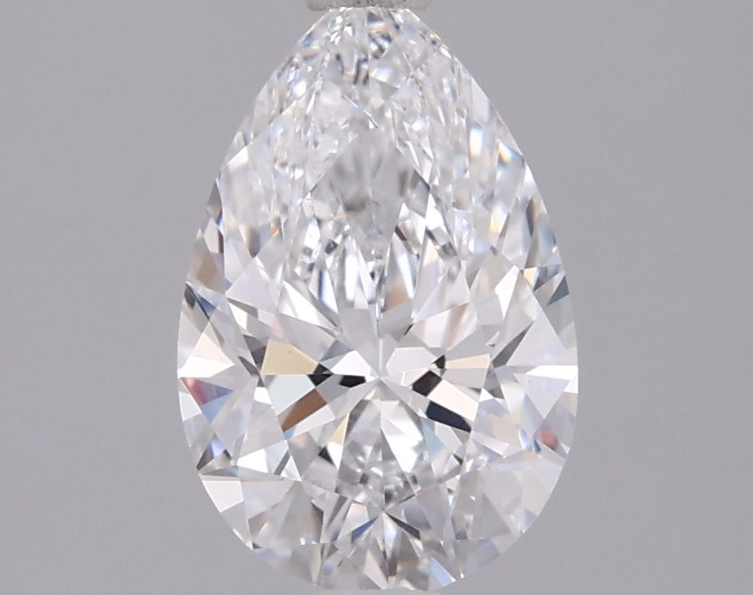 1.31 Carat Pear Shaped, Ideal Cut, D Color, VVS2 Clarity, IGI Certified Lab Grown Diamond