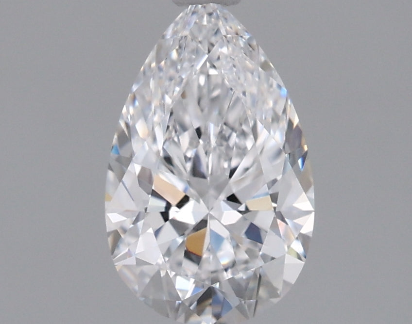 1.02 Carat Pear Shaped, Ideal Cut, D Color, VVS2 Clarity, IGI Certified Lab Grown Diamond