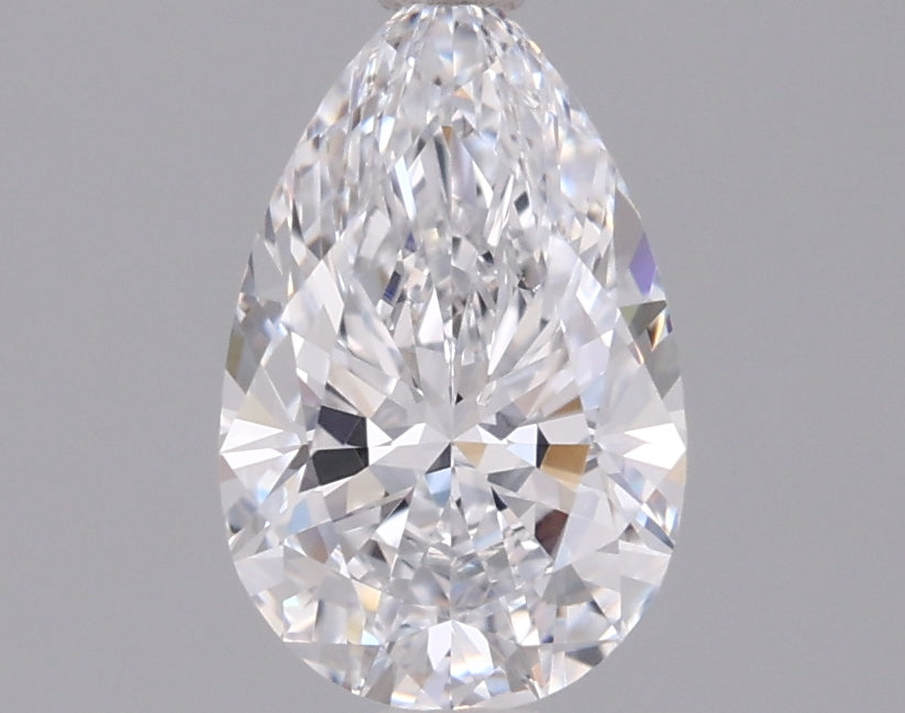 1.03 Carat Pear Shaped, Ideal Cut, D Color, VVS2 Clarity, IGI Certified Lab Grown Diamond