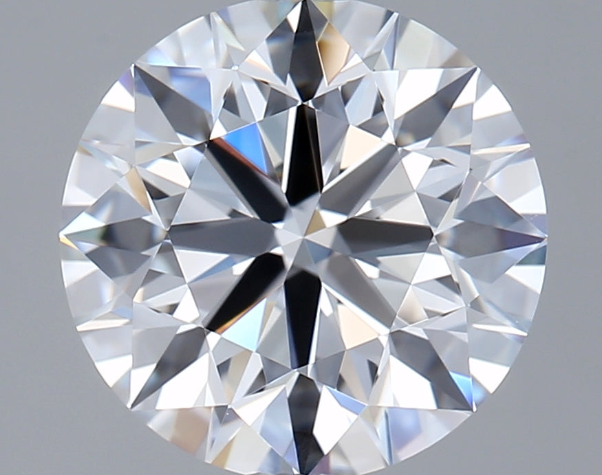 3.19 Carat Round Shaped, Ideal Cut, F Color, VVS1 Clarity, IGI Certified Lab Grown Diamond