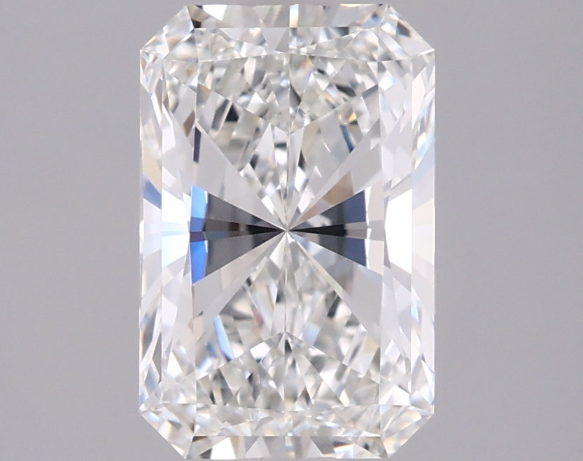 1.87 Carat Radiant Shaped, Ideal Cut, E Color, VVS1 Clarity, IGI Certified Lab Grown Diamond