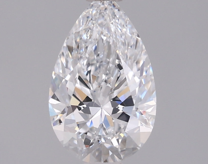 1.03 Carat Pear Shaped, Ideal Cut, D Color, VVS1 Clarity, IGI Certified Lab Grown Diamond