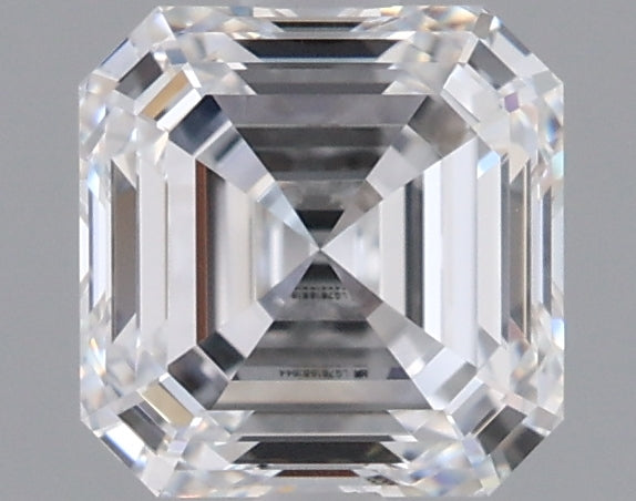 1.03 Carat Asscher Shaped, Ideal Cut, D Color, VVS1 Clarity, IGI Certified Lab Grown Diamond