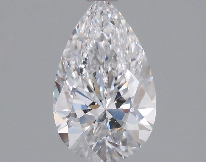 1.04 Carat Pear Shaped, Excellent Cut, D Color, VVS2 Clarity, IGI Certified Lab Grown Diamond