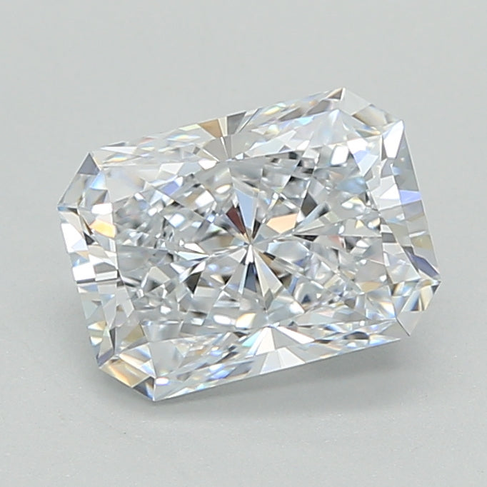 2.02 Carat Radiant Shaped, Excellent Cut, D Color, VVS1 Clarity, IGI Certified Lab Grown Diamond