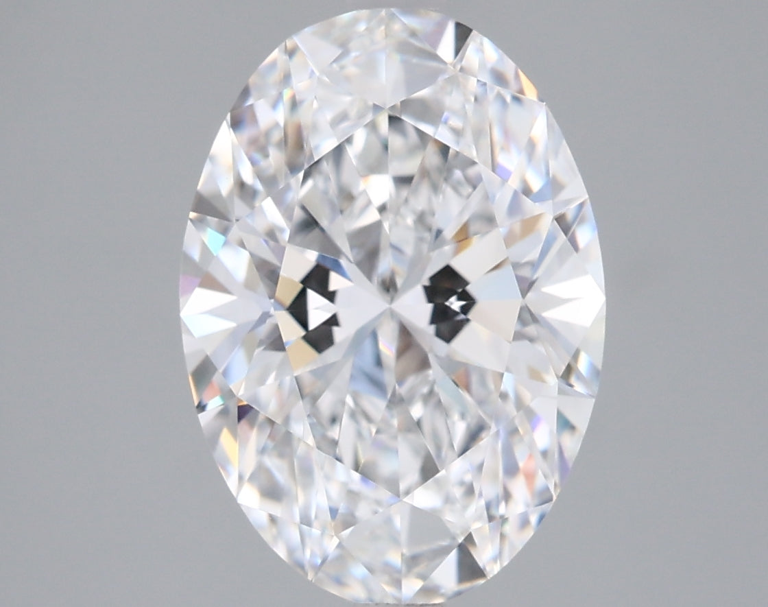 3.03 Carat Oval Shaped, Ideal Cut, D Color, VS1 Clarity, IGI Certified Lab Grown Diamond