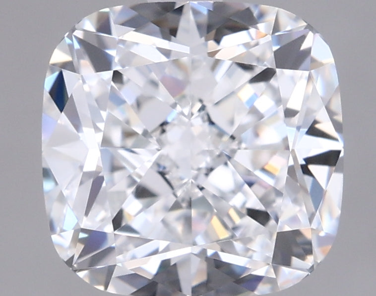 2.51 Carat Cushion Shaped, Ideal Cut, D Color, VVS2 Clarity, IGI Certified Lab Grown Diamond