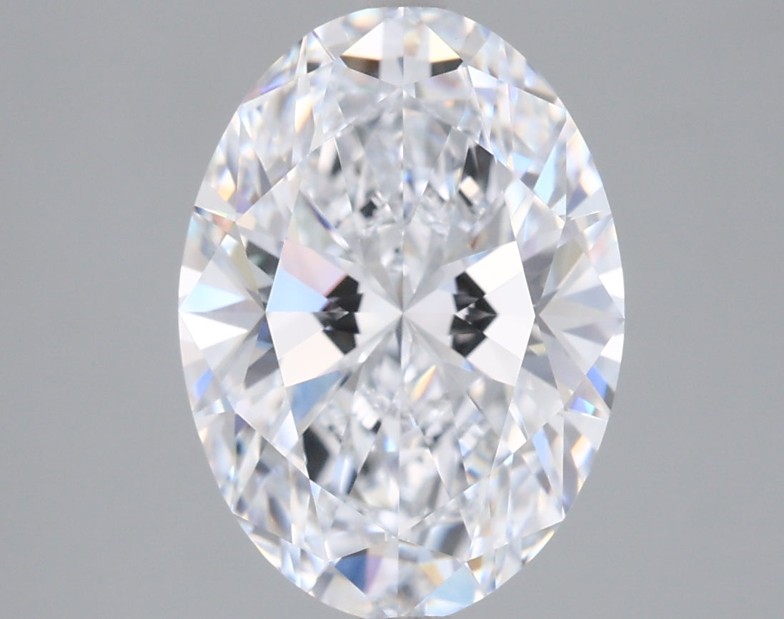3.03 Carat Oval Shaped, Ideal Cut, E Color, VVS2 Clarity, IGI Certified Lab Grown Diamond