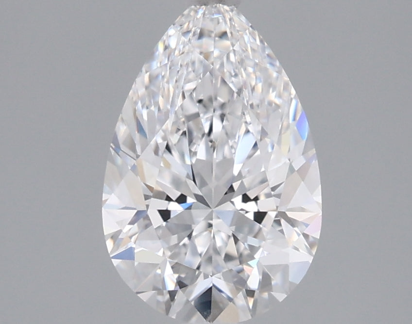 1.53 Carat Pear Shaped, Excellent Cut, D Color, VVS2 Clarity, IGI Certified Lab Grown Diamond