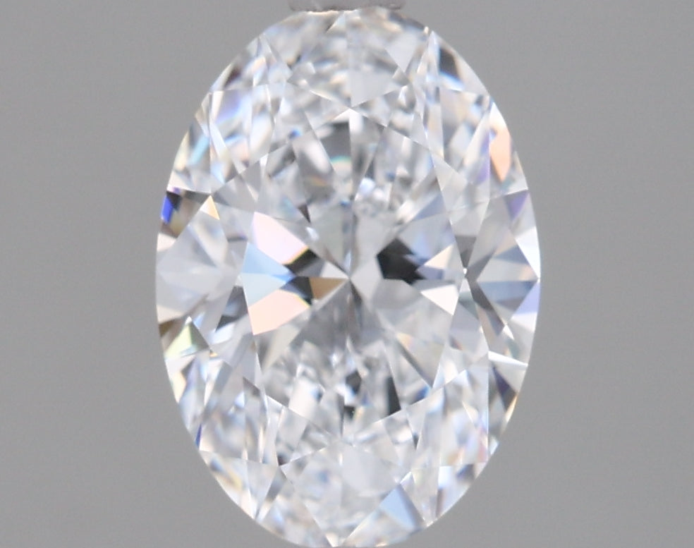 1.51 Carat Oval Shaped, Ideal Cut, D Color, VVS1 Clarity, IGI Certified Lab Grown Diamond
