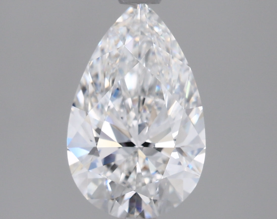 1.62 Carat Pear Shaped, Excellent Cut, E Color, VVS1 Clarity, IGI Certified Lab Grown Diamond