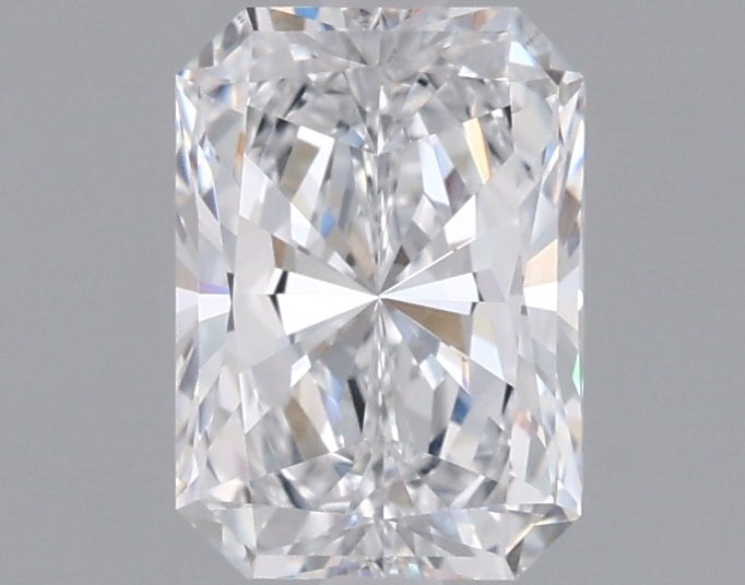 1.10 Carat Radiant Shaped, Excellent Cut, D Color, VVS1 Clarity, IGI Certified Lab Grown Diamond