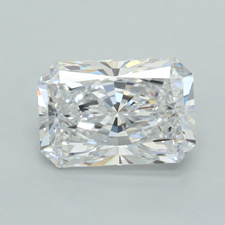 1.05 Carat Radiant Shaped, Ideal Cut, D Color, VVS1 Clarity, IGI Certified Lab Grown Diamond