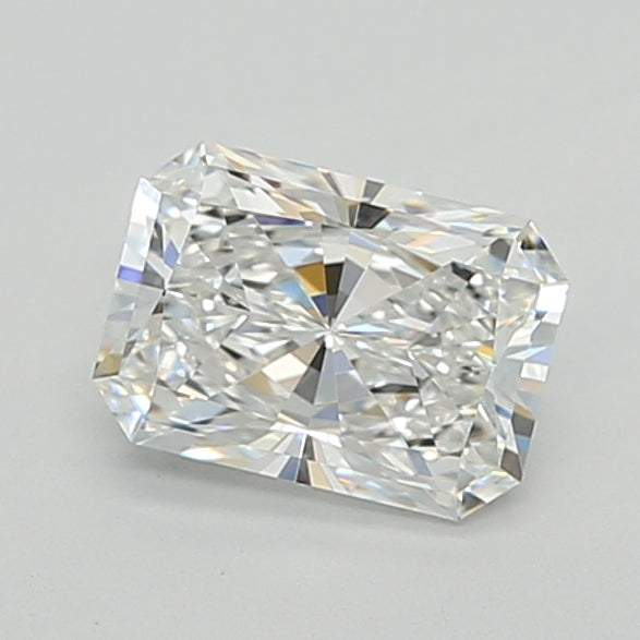 1.02 Carat Radiant Shaped, Ideal Cut, E Color, FL Clarity, IGI Certified Lab Grown Diamond