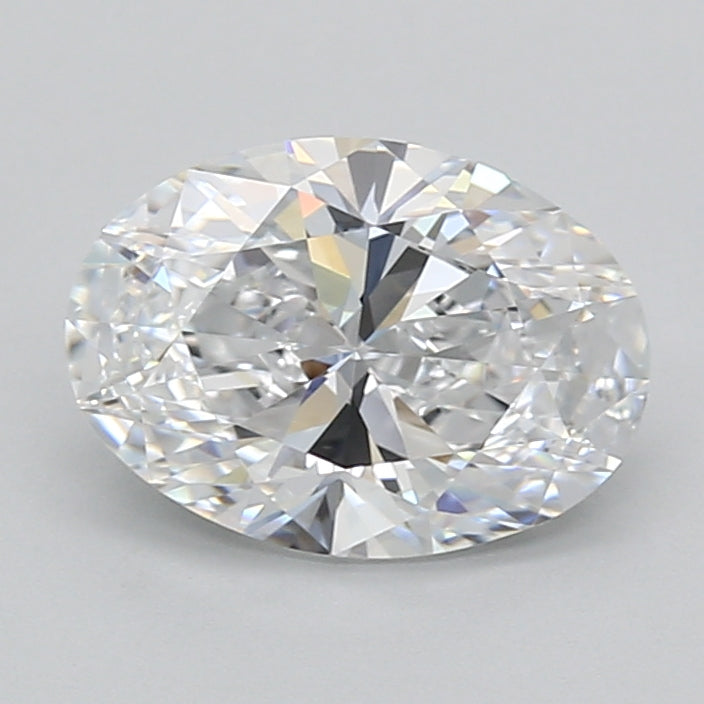 2.56 Carat Oval Shaped, Ideal Cut, D Color, VVS1 Clarity, IGI Certified Lab Grown Diamond