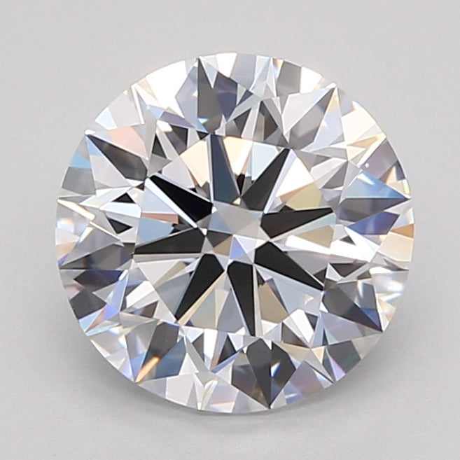 2.51 Carat Round Shaped, Ideal Cut, D Color, VVS1 Clarity, IGI Certified Lab Grown Diamond