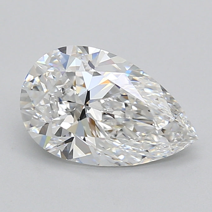 2.04 Carat Pear Shaped, Ideal Cut, D Color, VVS1 Clarity, IGI Certified Lab Grown Diamond
