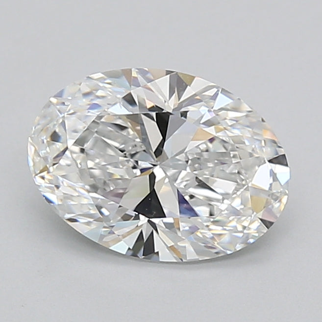 2.02 Carat Oval Shaped, Ideal Cut, D Color, VVS1 Clarity, IGI Certified Lab Grown Diamond