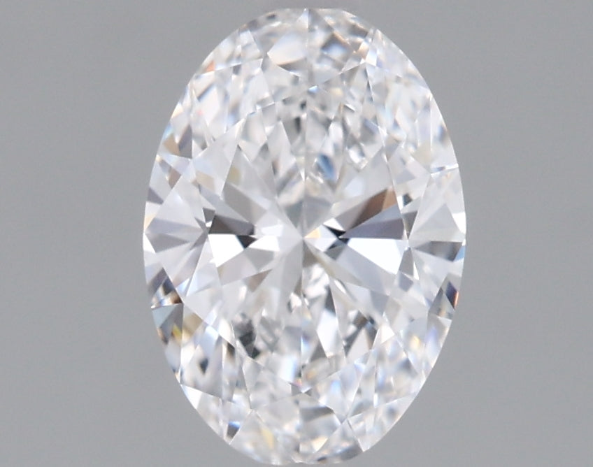 1.07 Carat Oval Shaped, Ideal Cut, D Color, VVS2 Clarity, IGI Certified Lab Grown Diamond