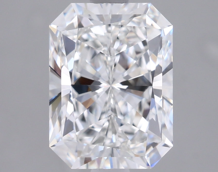 2.07 Carat Radiant Shaped, Excellent Cut, E Color, VVS1 Clarity, IGI Certified Lab Grown Diamond