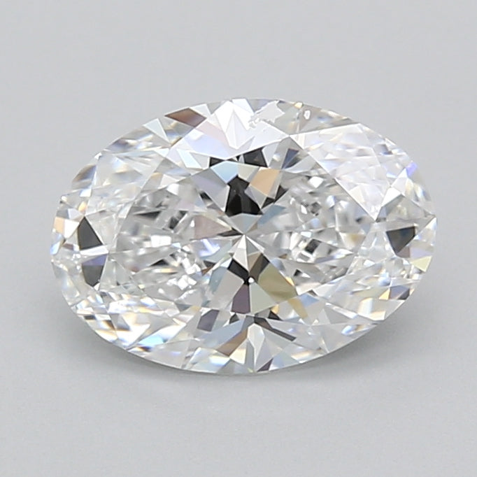 2.15 Carat Oval Shaped, Ideal Cut, D Color, VVS1 Clarity, IGI Certified Lab Grown Diamond