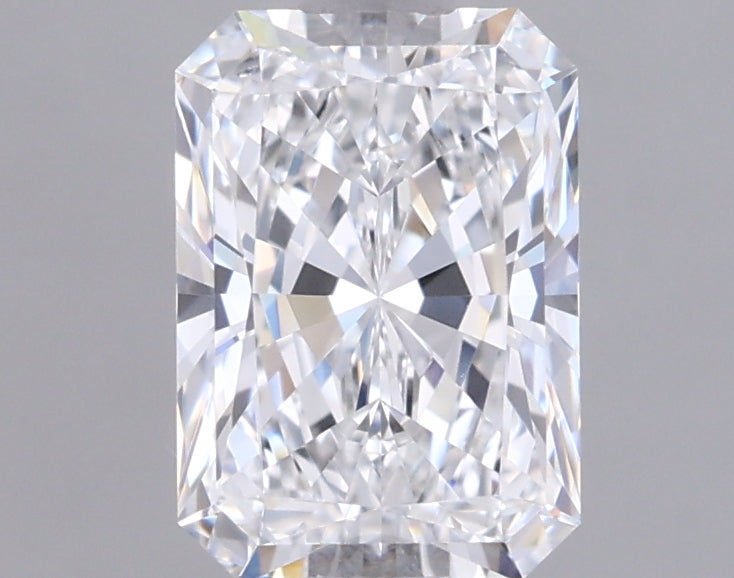 1.08 Carat Radiant Shaped, Ideal Cut, D Color, VVS1 Clarity, IGI Certified Lab Grown Diamond