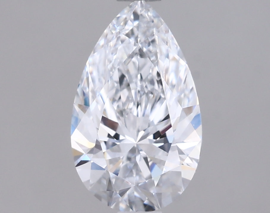 1.05 Carat Pear Shaped, Ideal Cut, E Color, VVS1 Clarity, IGI Certified Lab Grown Diamond