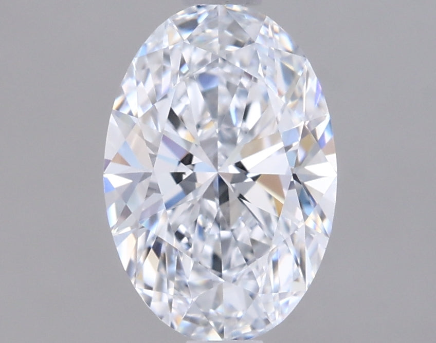 1.06 Carat Oval Shaped, Ideal Cut, E Color, VVS1 Clarity, IGI Certified Lab Grown Diamond