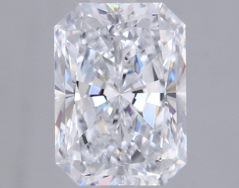 1.50 Carat Radiant Shaped, Excellent Cut, E Color, VVS1 Clarity, IGI Certified Lab Grown Diamond