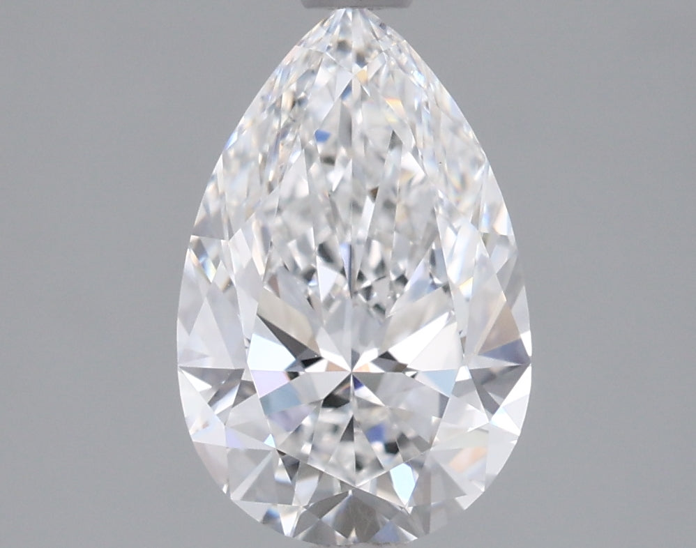 1.51 Carat Pear Shaped, Ideal Cut, D Color, VS1 Clarity, IGI Certified Lab Grown Diamond