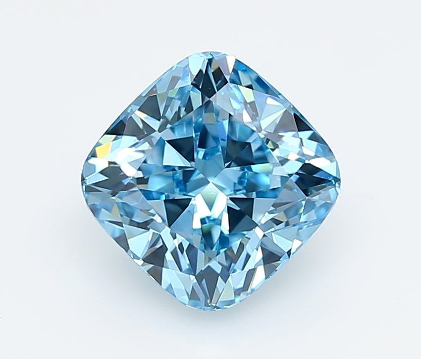 2.51 Carat Cushion Shaped, Ideal Cut, VVS1 Clarity, IGI Certified Lab Grown Diamond