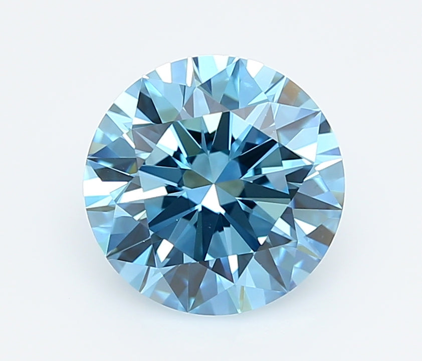 2.53 Carat Round Shaped, Ideal Cut, VVS2 Clarity, IGI Certified Lab Grown Diamond
