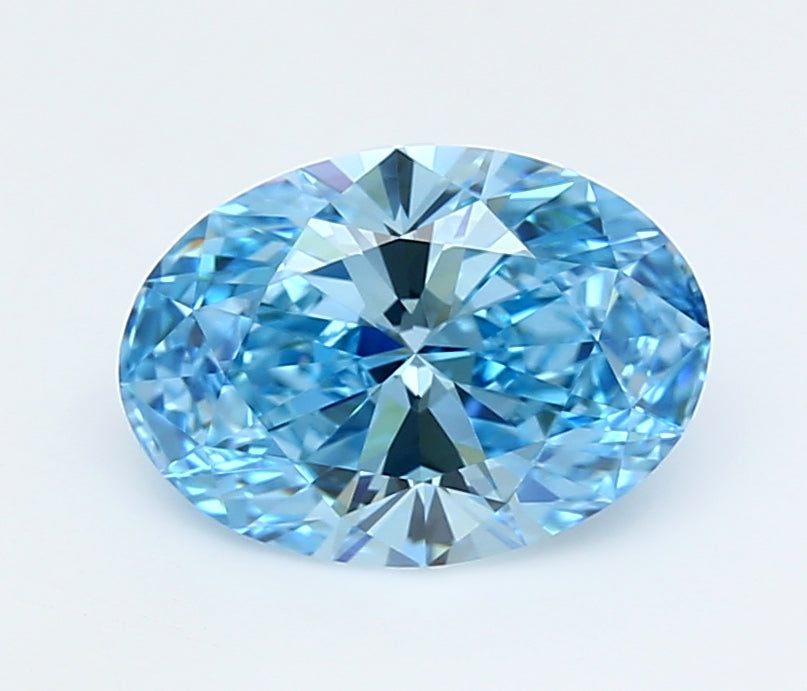 2.52 Carat Oval Shaped, Ideal Cut, VVS1 Clarity, IGI Certified Lab Grown Diamond