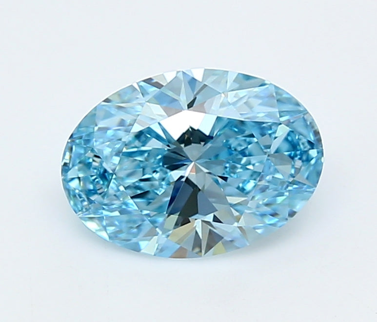 2.01 Carat Oval Shaped, Ideal Cut, VVS2 Clarity, IGI Certified Lab Grown Diamond