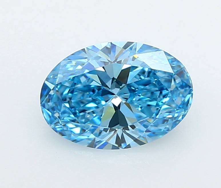 1.55 Carat Oval Shaped, Ideal Cut, VVS1 Clarity, IGI Certified Lab Grown Diamond