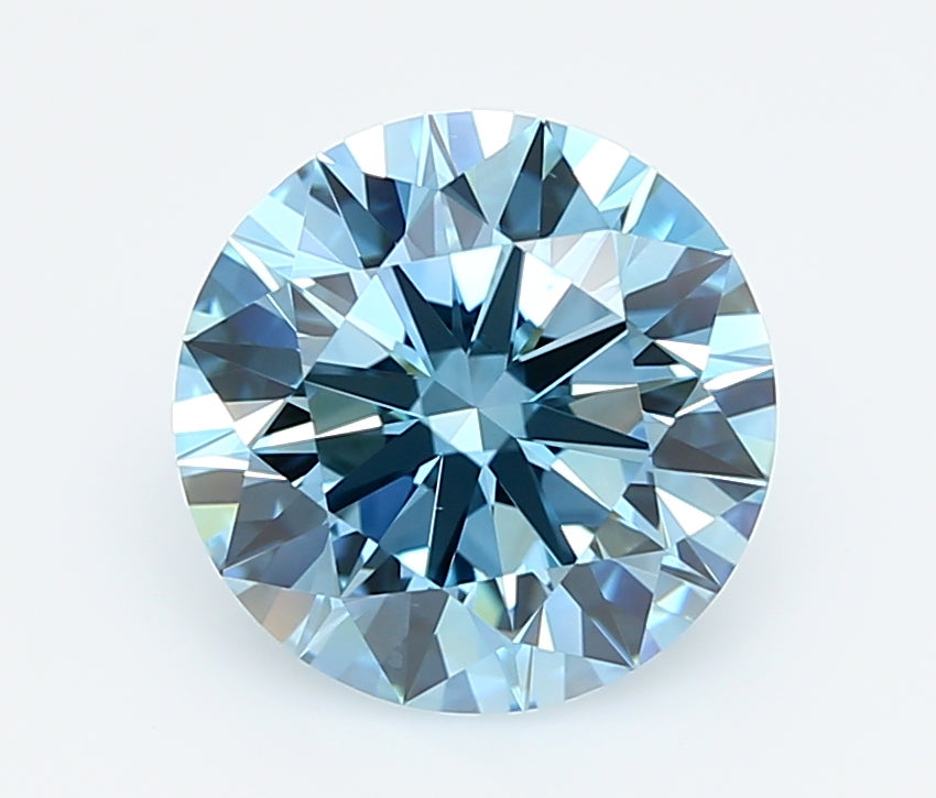2.99 Carat Round Shaped, Ideal Cut, VS1 Clarity, IGI Certified Lab Grown Diamond