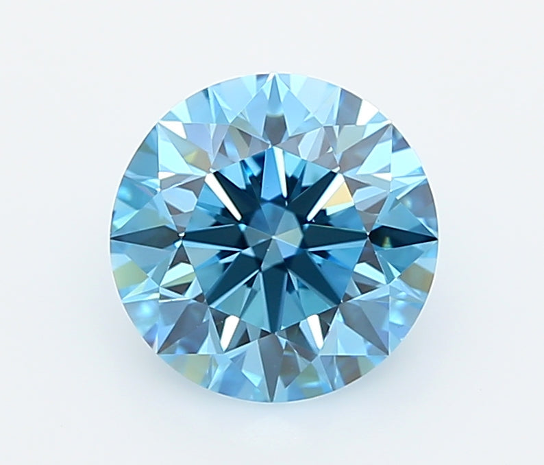2.04 Carat Round Shaped, Ideal Cut, VVS2 Clarity, IGI Certified Lab Grown Diamond