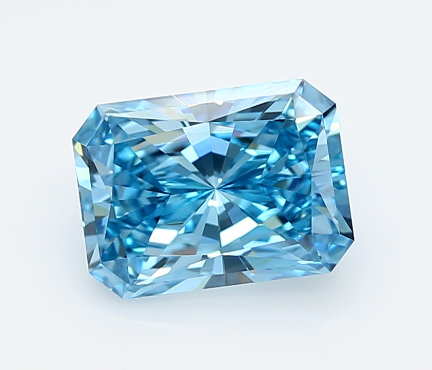 2.05 Carat Radiant Shaped, Ideal Cut, VVS1 Clarity, IGI Certified Lab Grown Diamond