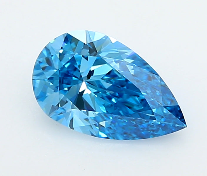 1.28 Carat Pear Shaped, Excellent Cut, VVS2 Clarity, IGI Certified Lab Grown Diamond