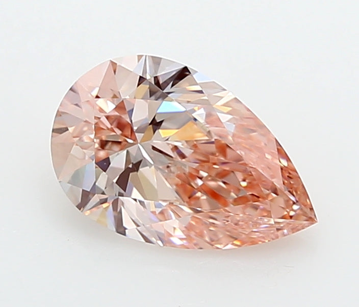 1.34 Carat Pear Shaped, Ideal Cut, VS1 Clarity, IGI Certified Lab Grown Diamond