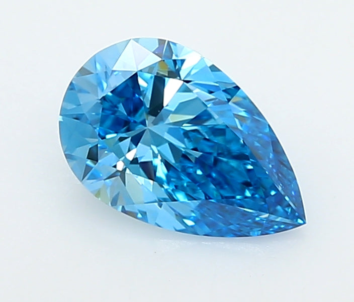 1.28 Carat Pear Shaped, Ideal Cut, VVS2 Clarity, IGI Certified Lab Grown Diamond