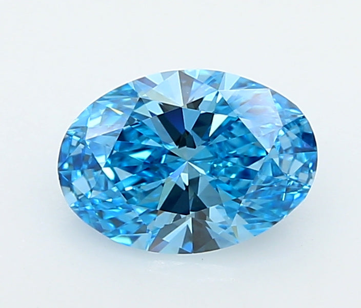 1.30 Carat Oval Shaped, Ideal Cut, VVS2 Clarity, IGI Certified Lab Grown Diamond