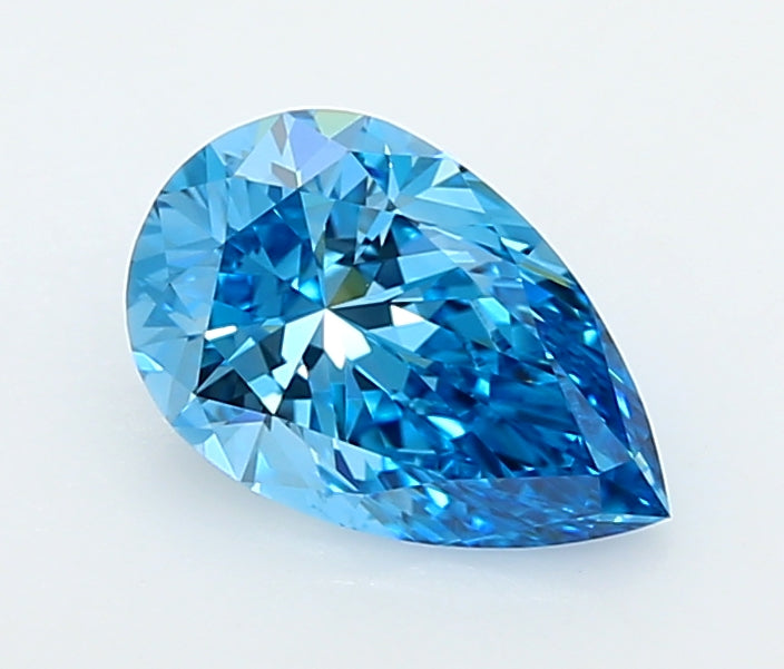1.31 Carat Pear Shaped, Ideal Cut, VVS2 Clarity, IGI Certified Lab Grown Diamond