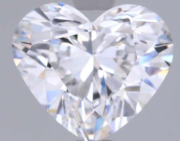 1.51 Carat Heart Shaped, Ideal Cut, D Color, VVS2 Clarity, IGI Certified Lab Grown Diamond